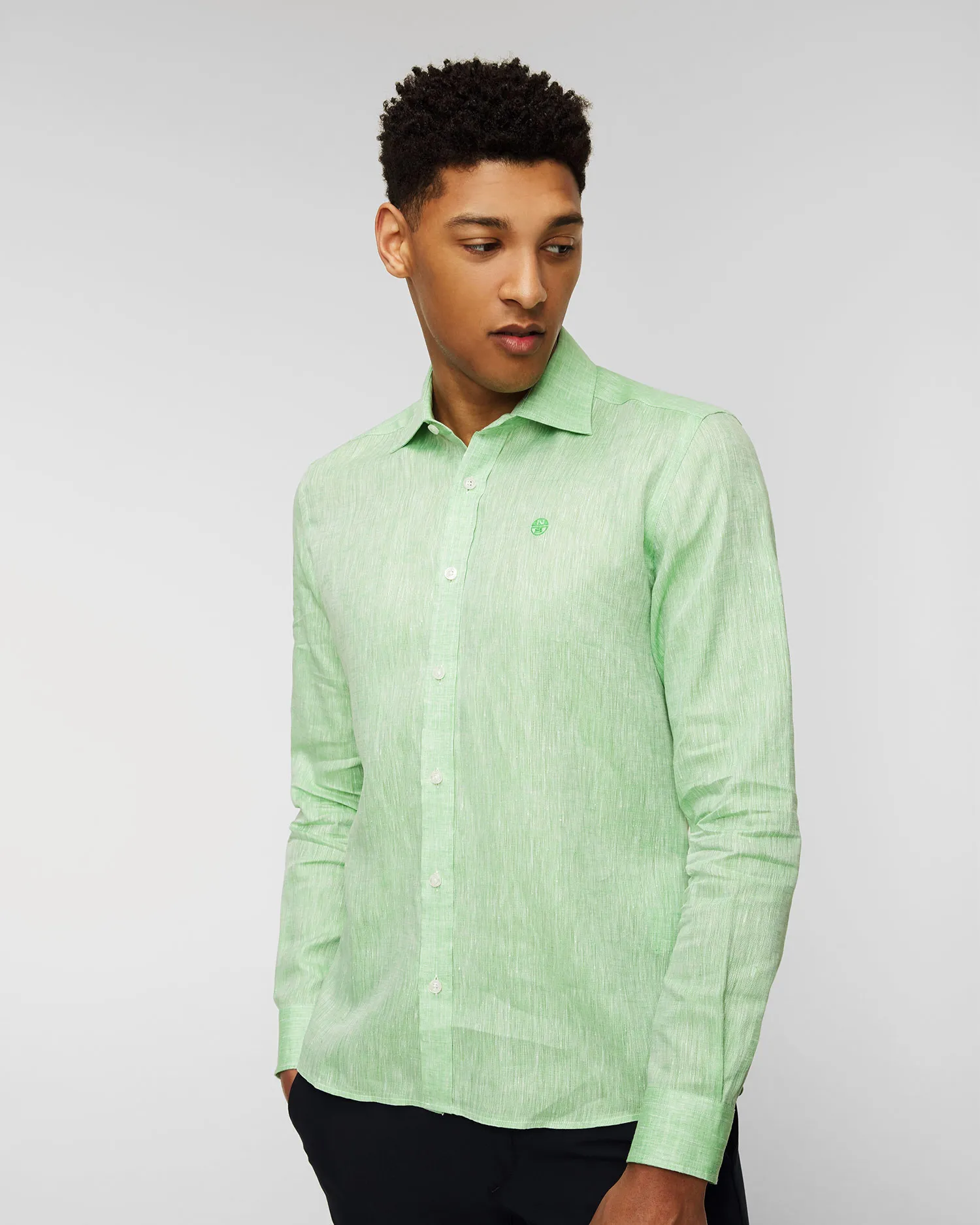 Camicia di lino North Sails 664114-412