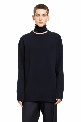 maison margiela  4-stitch wool sweater 
